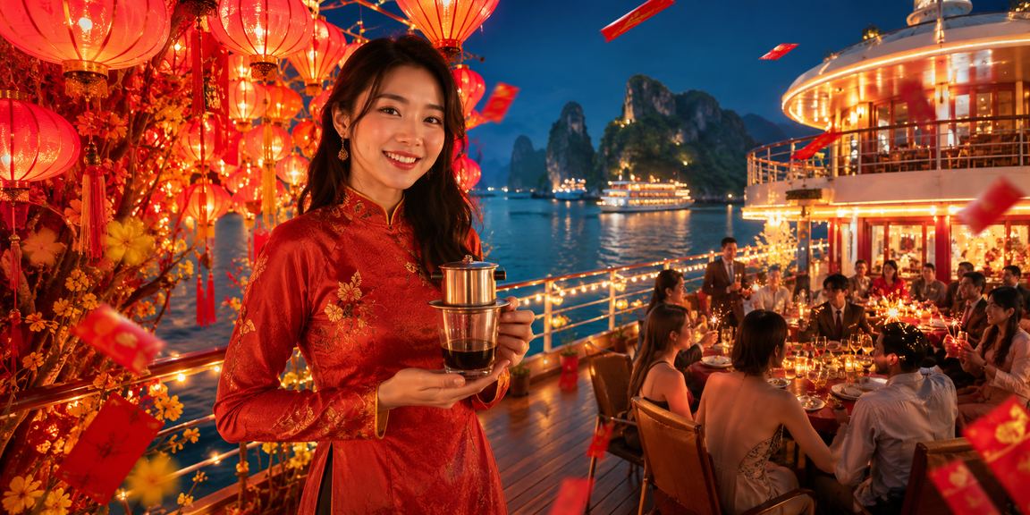 Người dùng Hạ Long xem kết quả thể thao bên ly cà phê buổi sáng